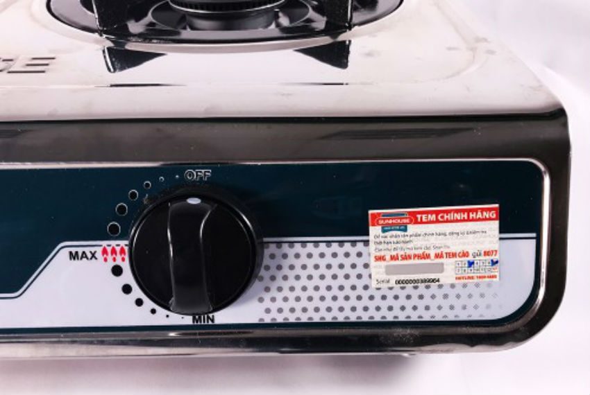 Bếp gas dương Inox Sunhouse SHB2013I - Hàng chính hãng