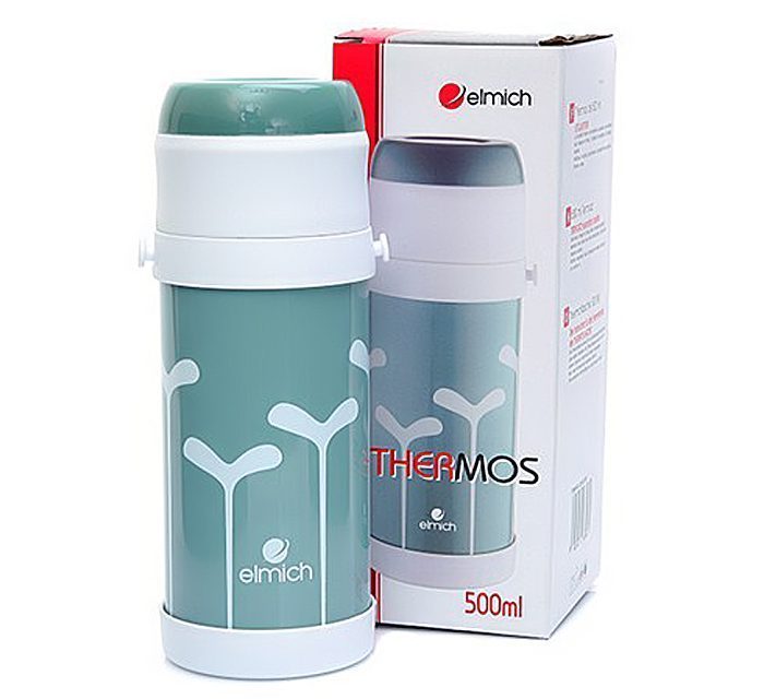 Bình giữ nhiệt inox Elmich G5 - 500ml - Hàng chính hãng