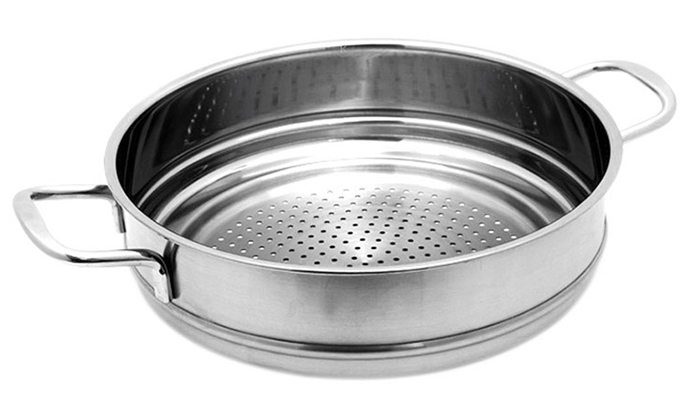 Bộ nồi xửng inox 3 đáy FiveStar ST28-3D 28cm - Hàng chính hãng