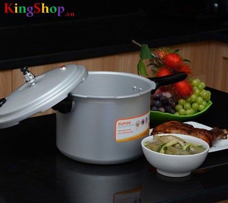 Nồi áp suất nhôm Supor YL183F5 - Dung tích 3.5L - Hàng chính hãng