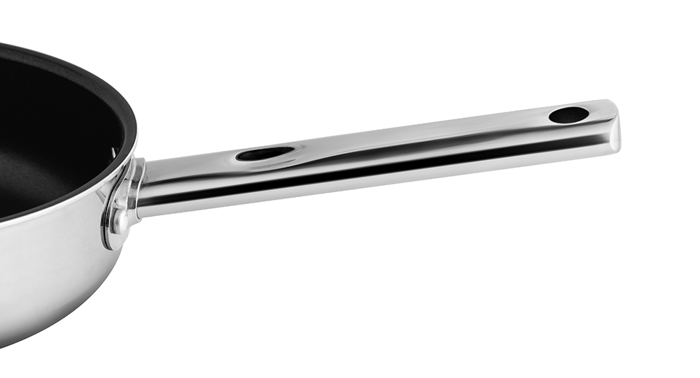 Chảo Inox 2 lớp cao cấp đáy liền Trimax XS EL-3752 size 24cm - Hàng chính hãng