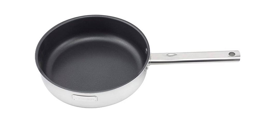 Chảo Inox 2 lớp cao cấp đáy liền Trimax XS EL-3752 size 24cm - Hàng chính hãng
