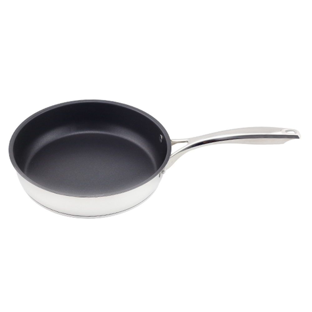 Chảo Inox chống dính 3 đáy MaxA EL-3763 size 22cm - Hàng chính hãng