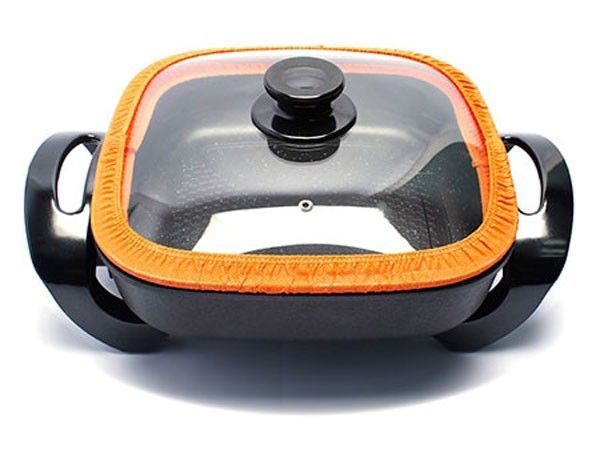 Chảo lẩu điện vân đá hoa cương Holtashi TC-2015-A  - Hàng chính hãng