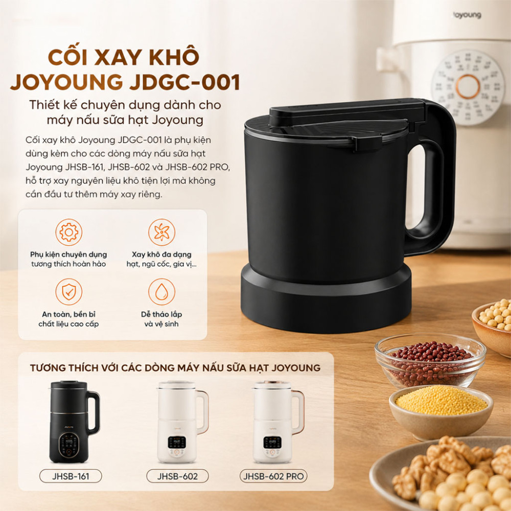 Cối xay khô chuyên dụng Joyoung JDGC-001 - Hàng chính hãng