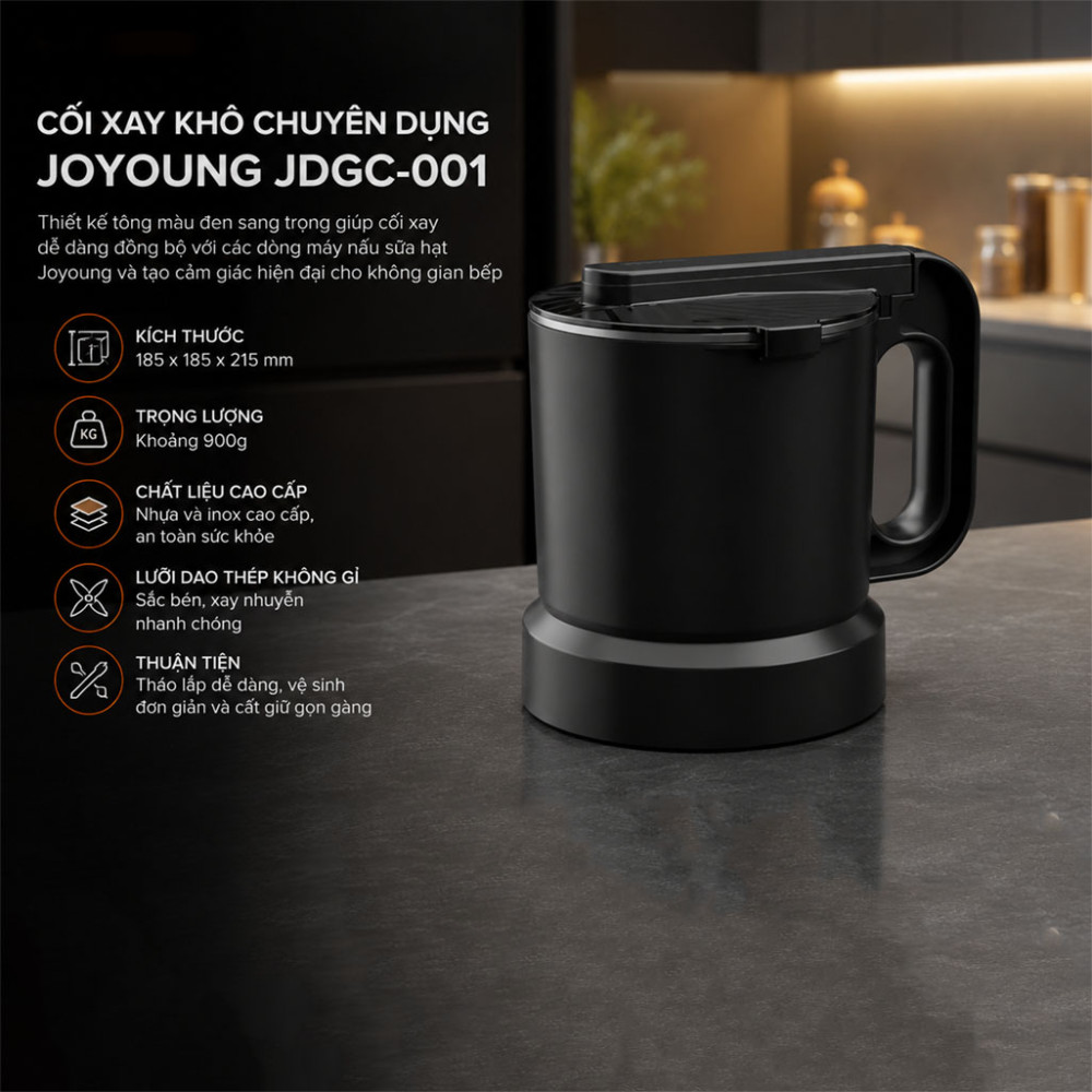 Cối xay khô chuyên dụng Joyoung JDGC-001 - Hàng chính hãng