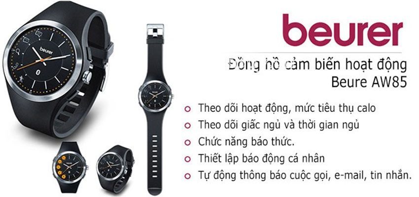 Đồng hồ cảm biến vận động Beurer AW85 - Hàng chính hãng