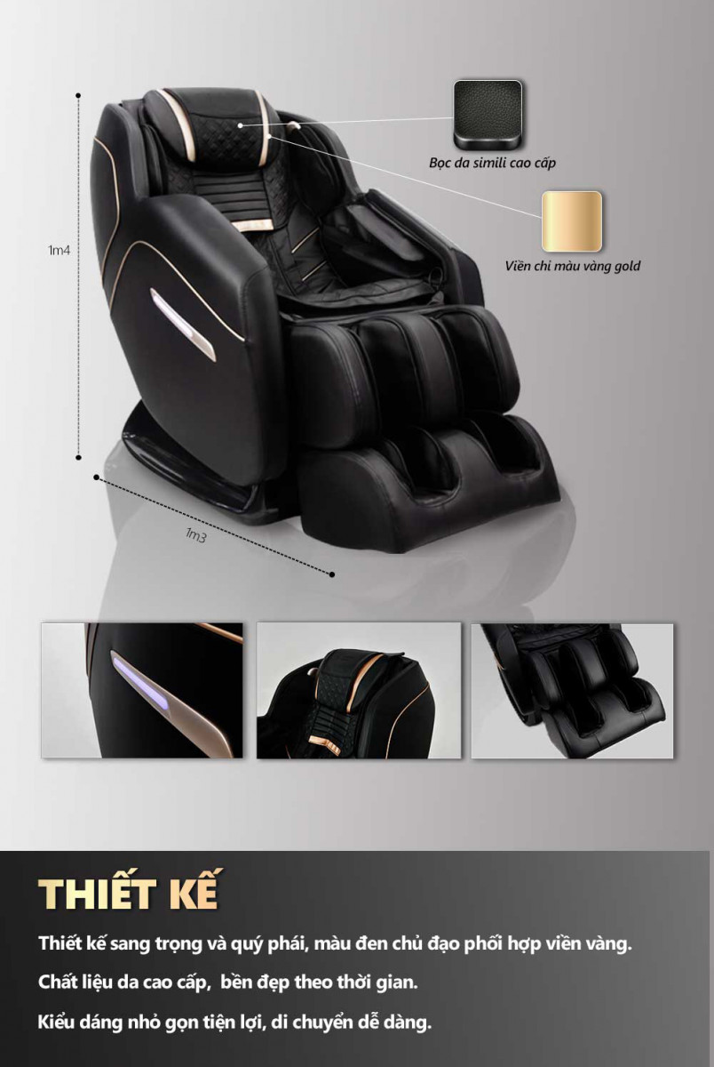 Ghế massage Buheung MK-5300 - Hàng chính hãng