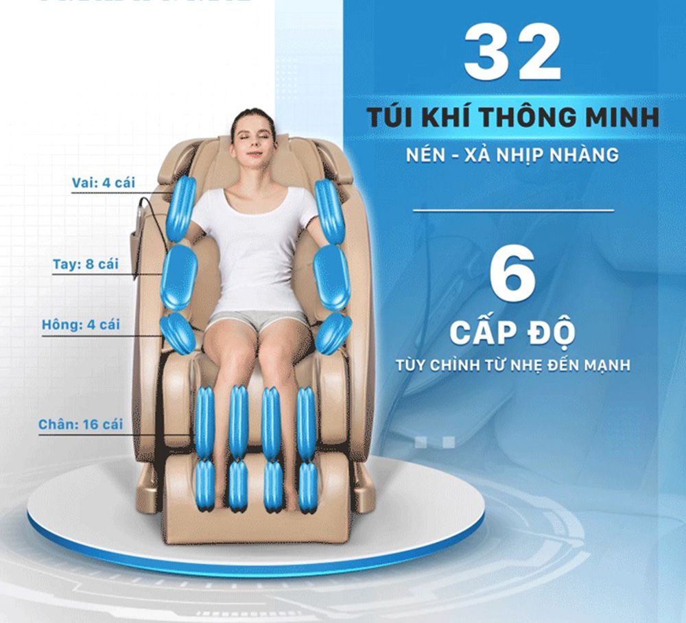Ghế Massage Daikiosan DVGM-20001 - Hàng chính hãng