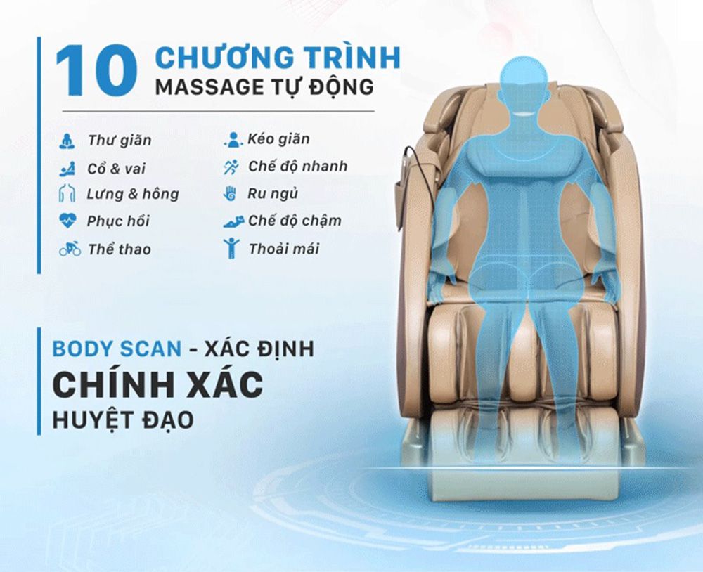 Ghế Massage Daikiosan DVGM-20001 - Hàng chính hãng