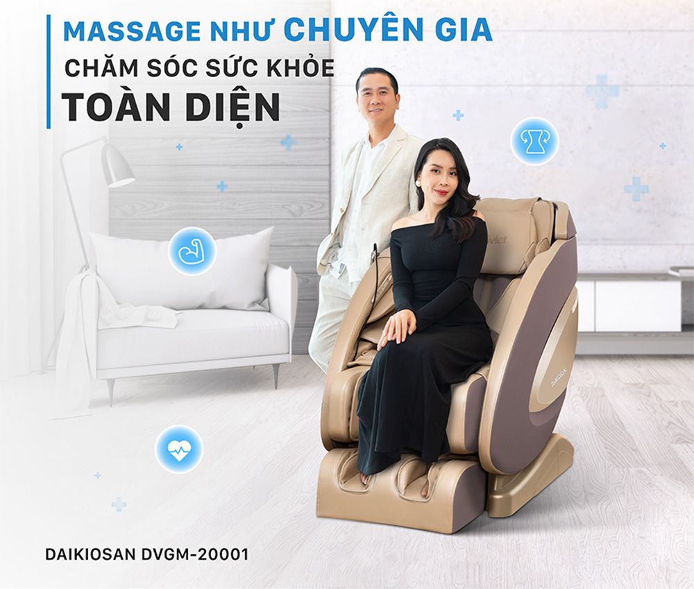 Ghế Massage Daikiosan DVGM-20001 - Hàng chính hãng