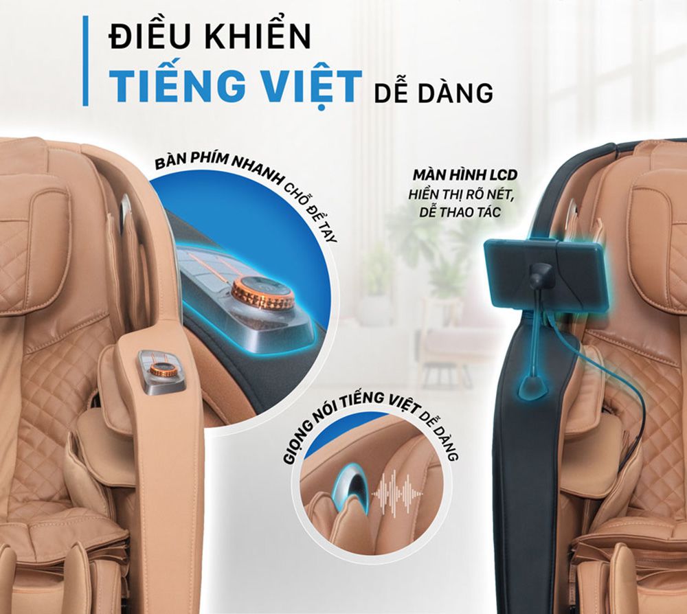 Ghế Massage Daikiosan DVGM-20002 - Hàng chính hãng