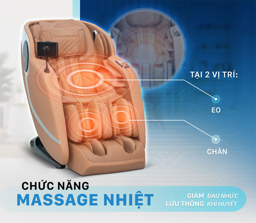 Ghế Massage Daikiosan DVGM-20002 - Hàng chính hãng