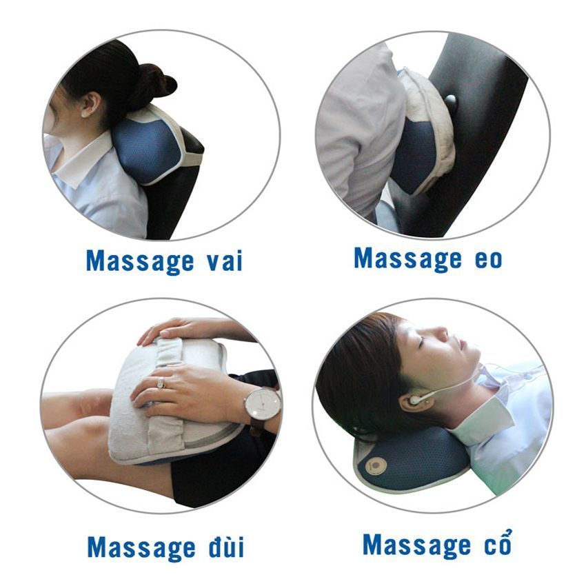 Gối massage Buheung MK-316N - Hàng chính hãng