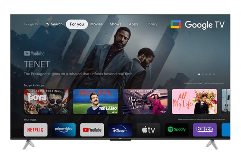 Google Tivi TCL LED 4K 65 inch 65P638 - Hàng chính hãng