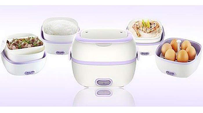 Hộp hâm nấu thực phẩm đa năng Electric Lunch Box - Hàng chính hãng