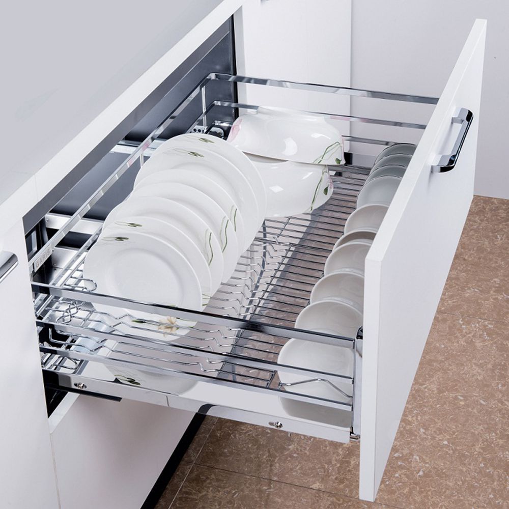 Kệ xoong nồi nan dẹt inox âm tủ Gerari DOS1.800 - Hàng chính hãng