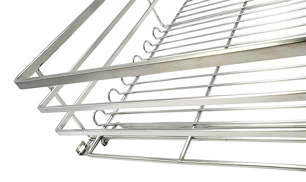 Kệ xoong nồi nan dẹt inox âm tủ Gerari DOS1.800B - Hàng chính hãng