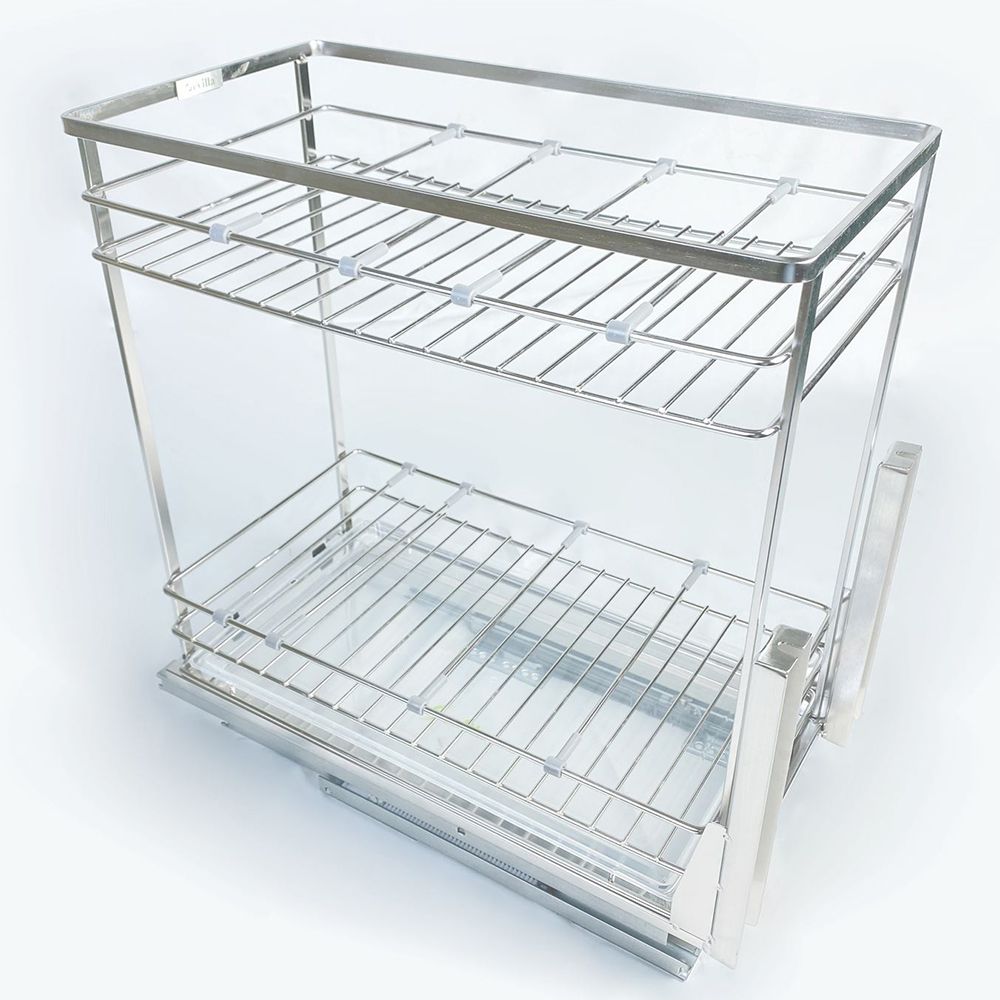 Kệ gia vị nan dẹt Inox Gerari GV.300 - Hàng chính hãng