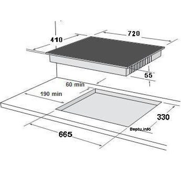 Bếp đôi điện từ Taka I2EU - Mặt kính Schott Ceran Đức - Hàng chính hãng