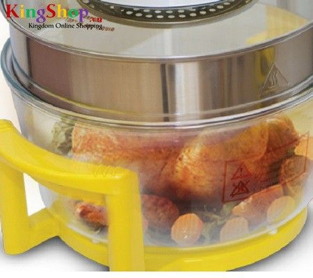 Lò nướng thủy tinh Khaluck KL-638 - Dung tích 11L - Hàng chính hãng