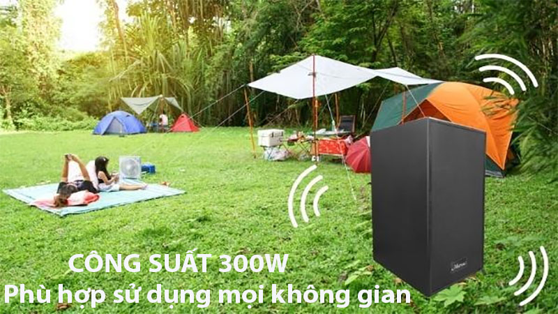 Loa karaoke di động Microtek MTK F-300 - Hàng chính hãng