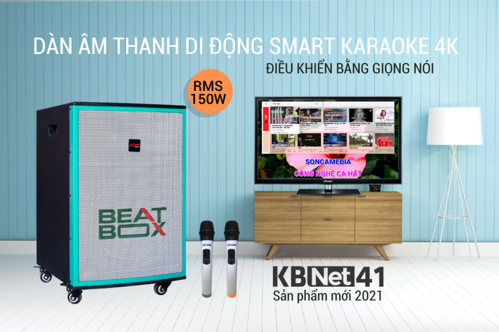 Loa kéo Acnos KBNet41 - Hàng chính hãng