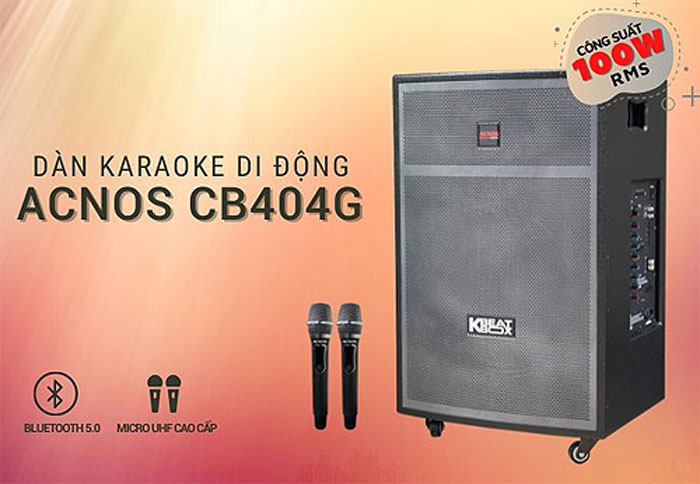 Loa kéo Acnos CB404G - Hàng chính hãng
