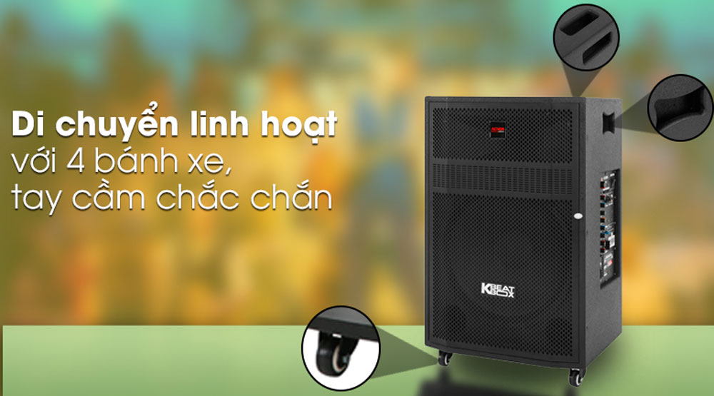 Loa kéo Acnos CBX16G - Hàng chính hãng
