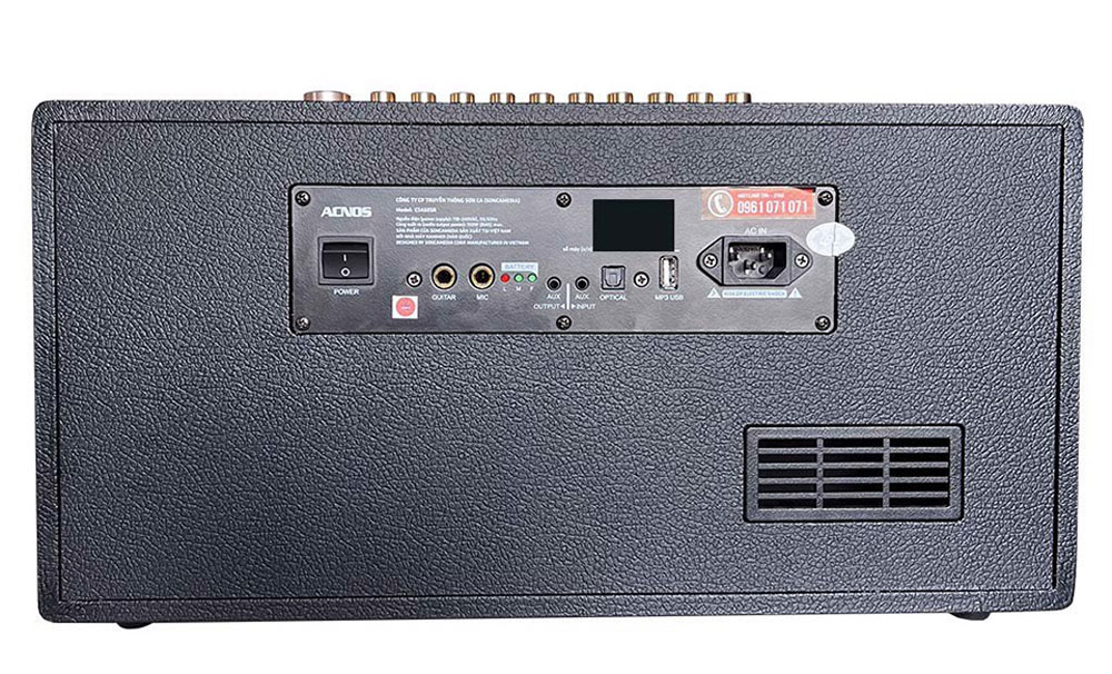 Loa karaoke Acnos CS450SR - Hàng chính hãng