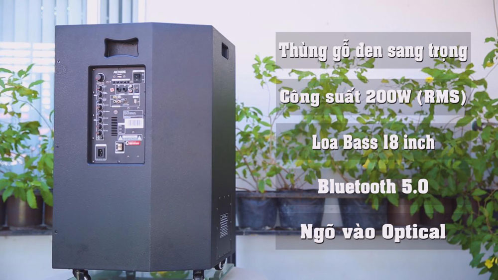 Loa kéo Acnos CB55G - Hàng chính hãng
