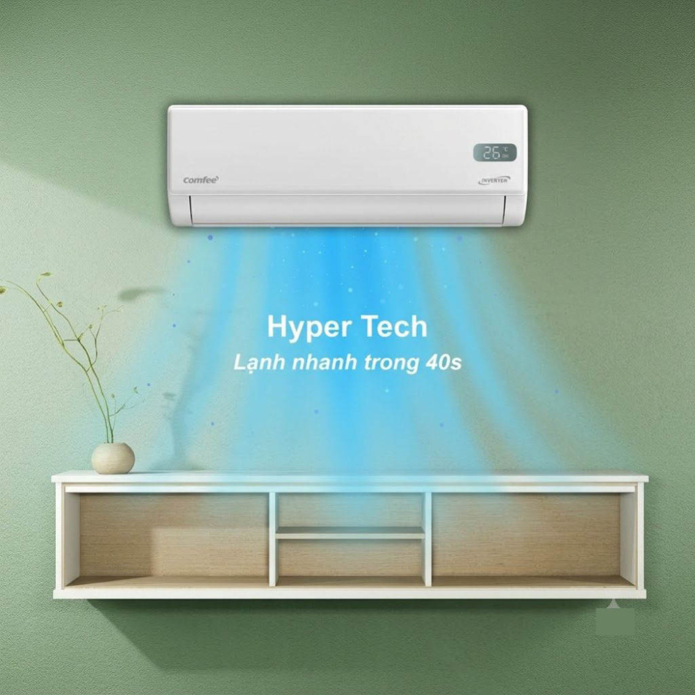 Máy lạnh Comfee Inverter 1.5 HP CFS-13VGX - Hàng chính hãng