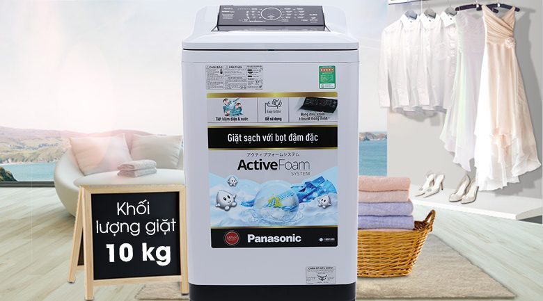 Máy giặt Panasonic NA-F100A4HRV - Hàng chính hãng