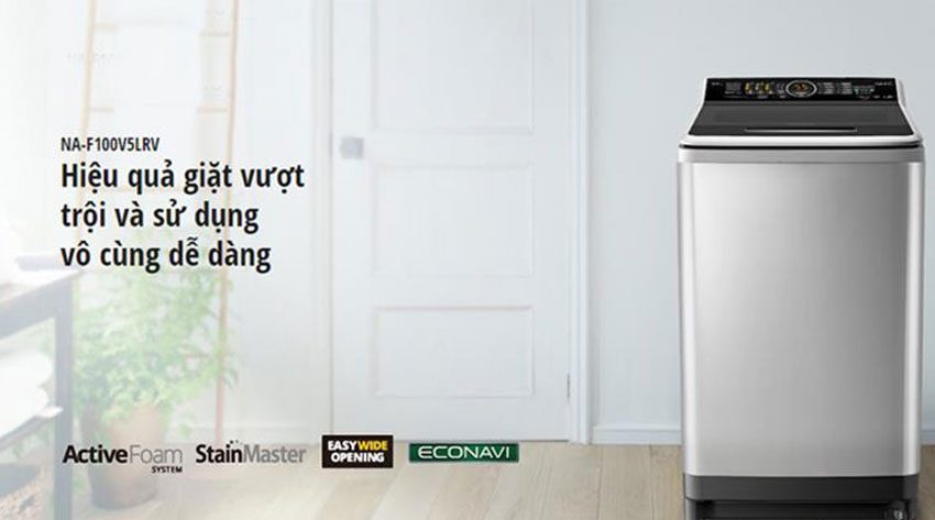 Máy giặt Panasonic NA-F100V5LRV - Hàng chính hãng
