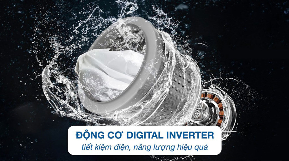 Máy giặt Samsung Ecobubble Inverter 17 kg WA17CG6442BDSV - Hàng chính hãng