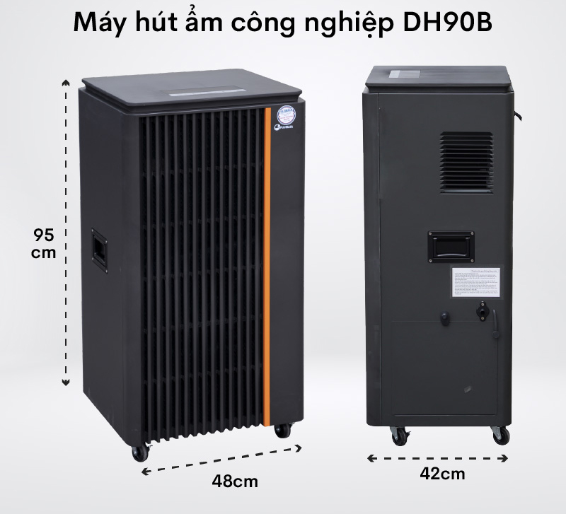 Máy hút ẩm công nghiệp Fujihaia DH90B - Hàng chính hãng