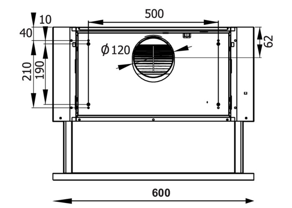 Máy hút mùi Civin CV-600T - Hàng chính hãng
