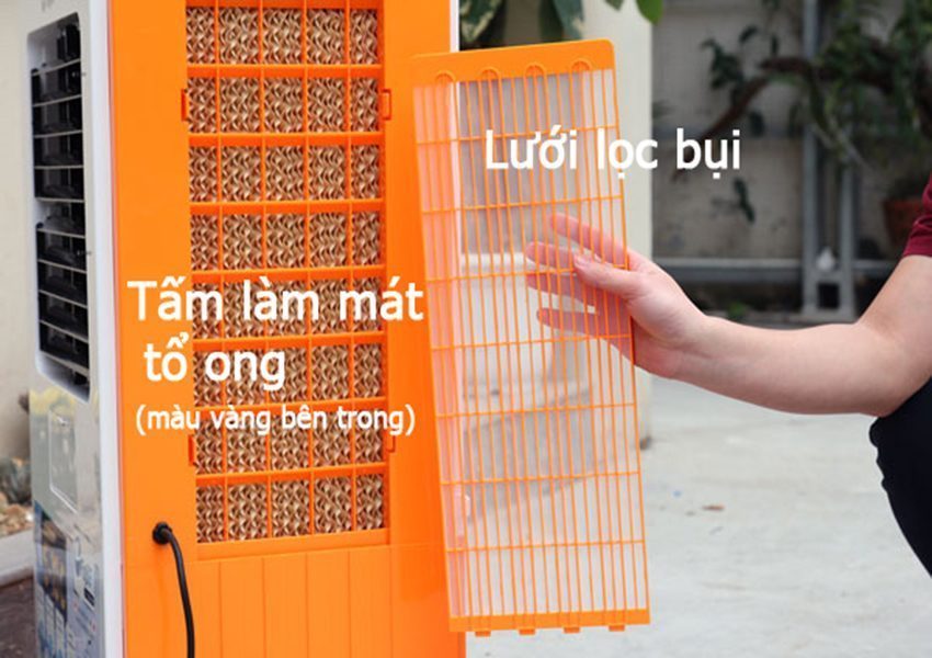 Máy làm mát FujiE AC-601 Orange - Hàng chính hãng