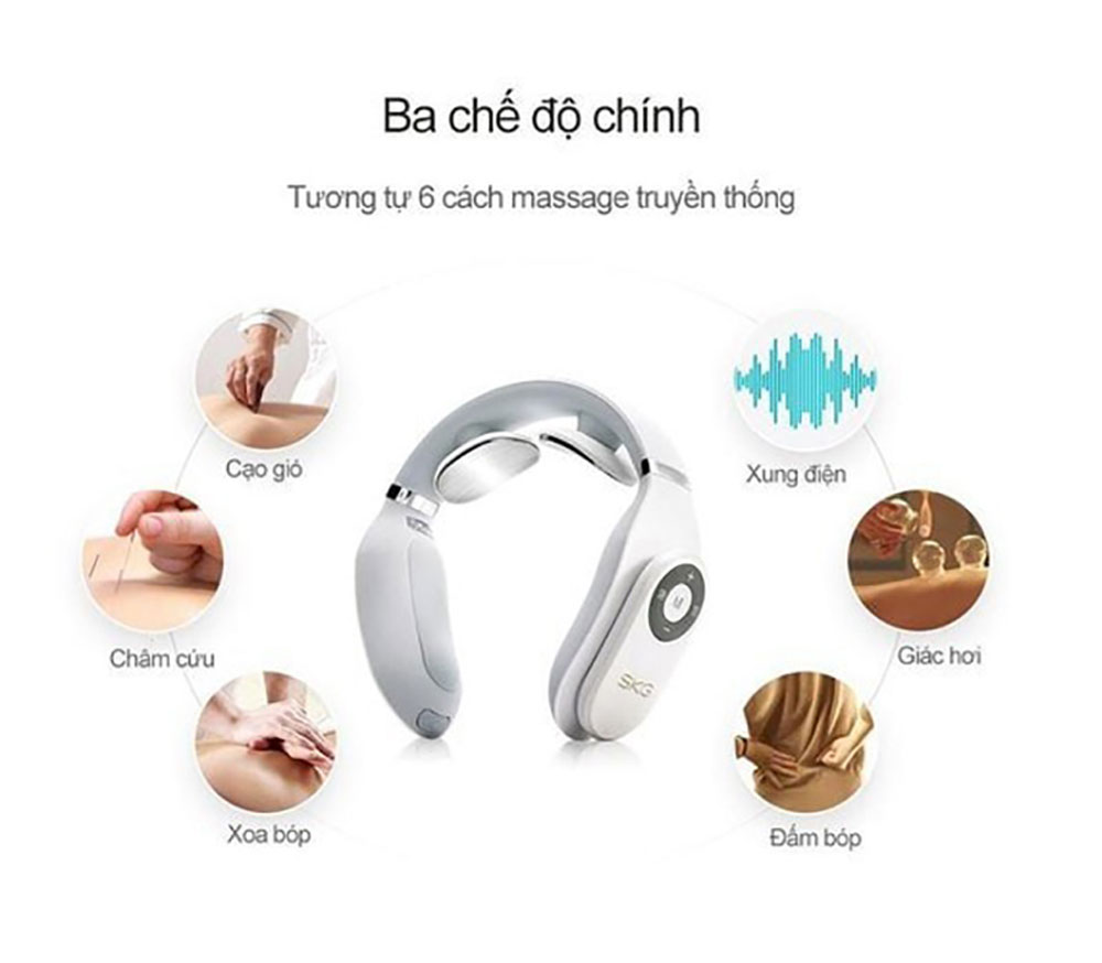 Máy massage cổ  SKG 4098E - Hàng chính hãng