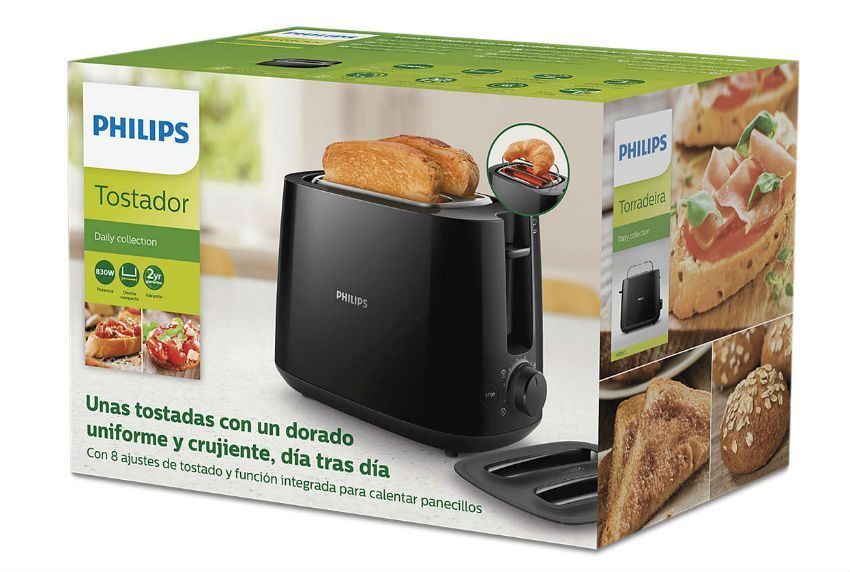 Máy nướng bánh mì Philips HD2582 - Hàng chính hãng