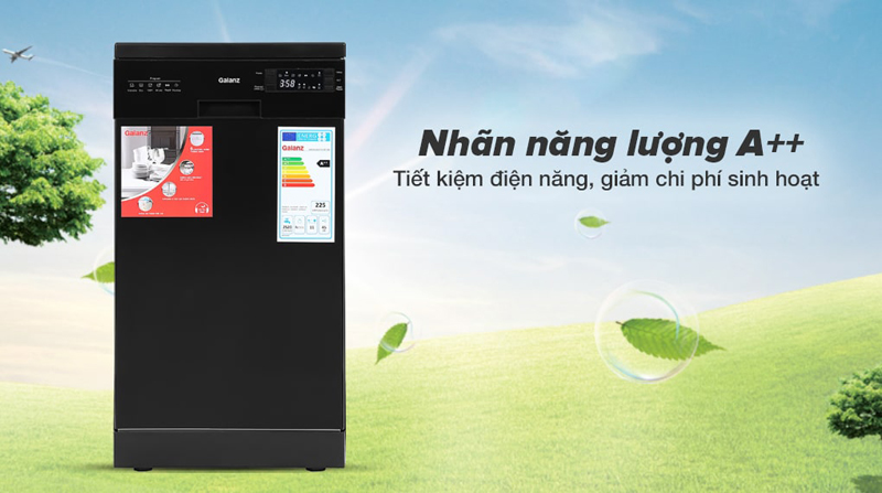 Máy rửa chén độc lập Galanz W45A3A401S-0E1(B) - Hàng chính hãng