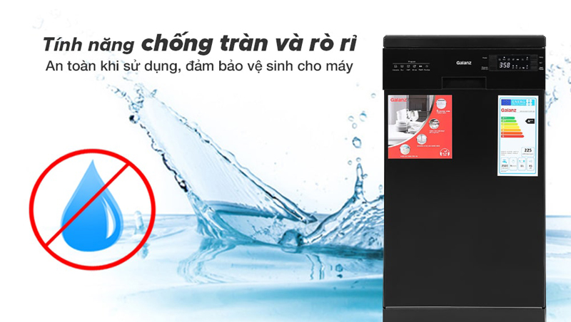 Máy rửa chén độc lập Galanz W45A3A401S-0E1(B) - Hàng chính hãng