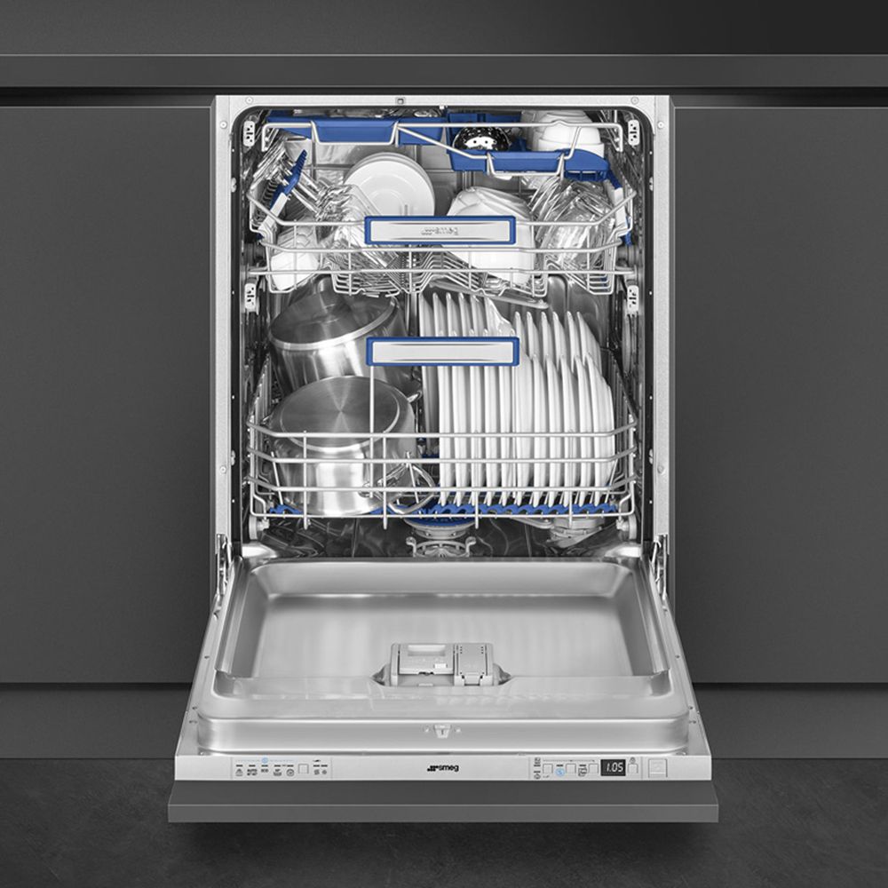Máy rửa chén SMEG STL67336L 536.24.582 - Hàng chính hãng