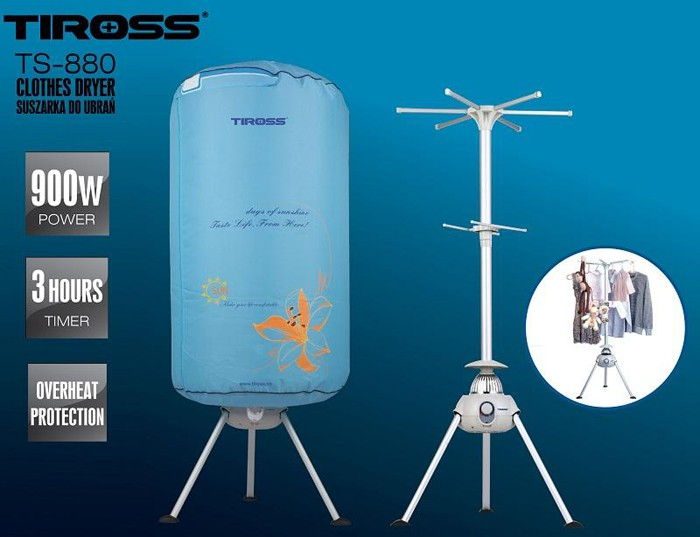 Máy sấy quần áo Tiross TS880 - Hàng chính hãng