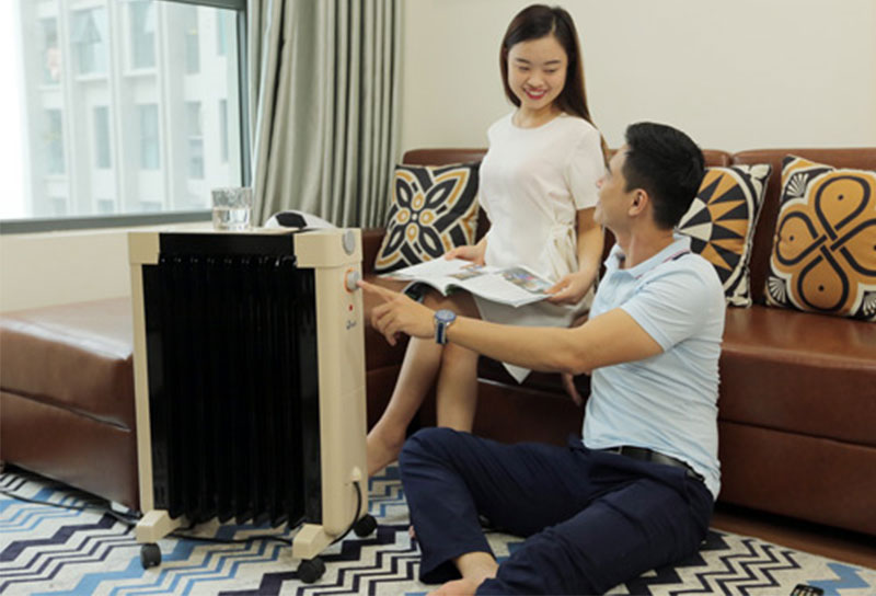 Máy sưởi dầu thế hệ mới FujiE OFR6509 - Hàng chính hãng