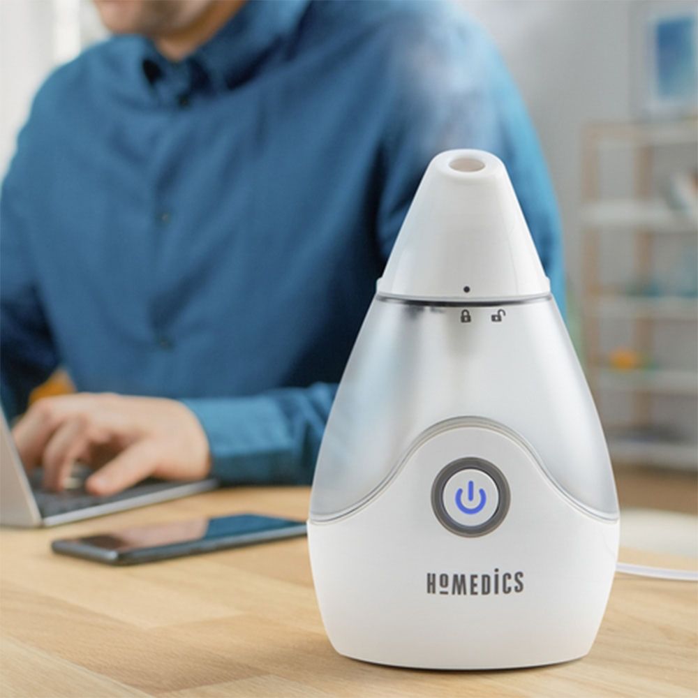 Máy tạo ẩm siêu âm khử khuẩn Homedics UHE-CM15-SO - Hàng chính hãng