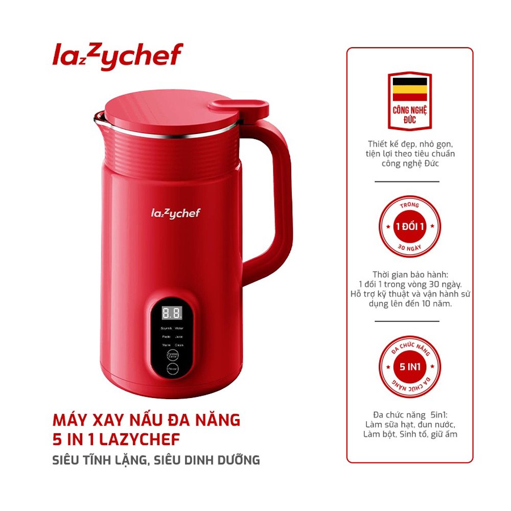 Máy xay nấu đa năng Lazychef LC-01SH - Hàng chính hãng