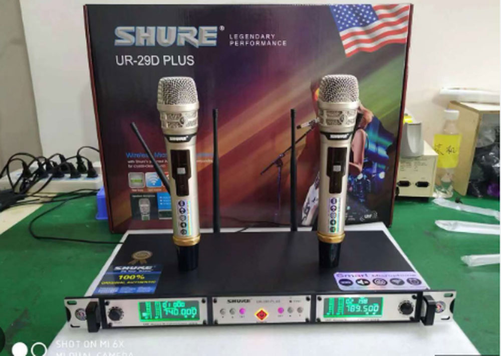 Micro không dây Shure UR29D