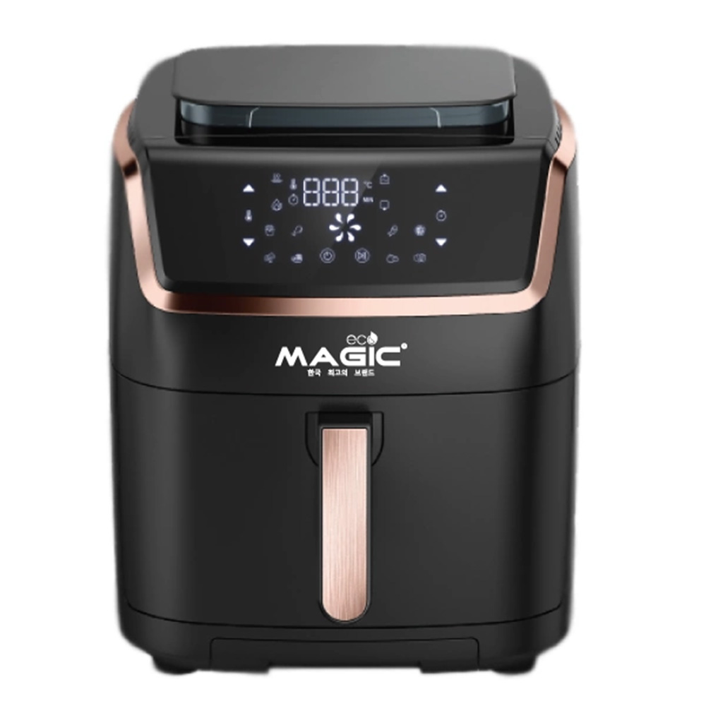 Nồi chiên không dầu kết hợp hấp 7 lít Magic Eco S07 PRO - Hàng chính hãng