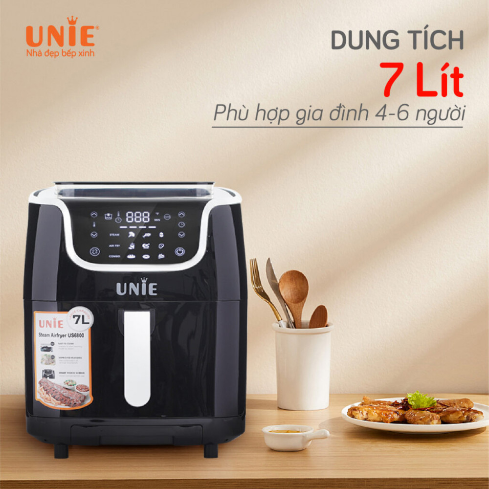 Nồi chiên hơi nước UNIE STEAM US-6800 - Hàng chính hãng